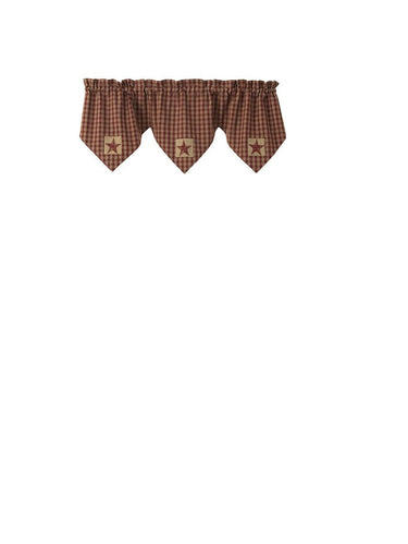 Sturbridge Patch Valance - Triple Point Wine Park Designs - The Fox Decor
